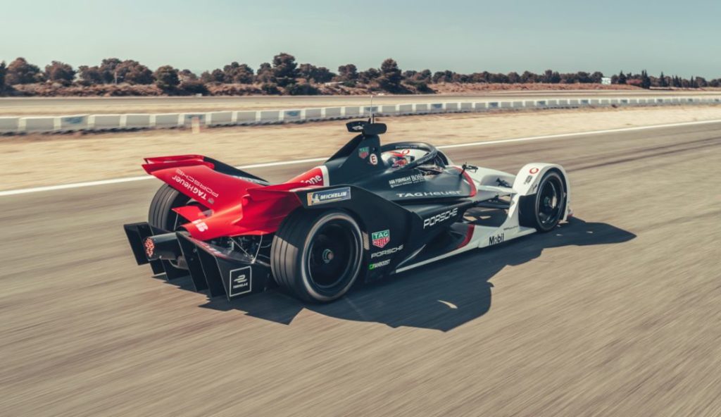 Pascal completes first Porsche Formula E test