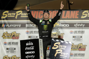 Las Vegas NASCAR Cup: Kurt Busch takes playoffs win