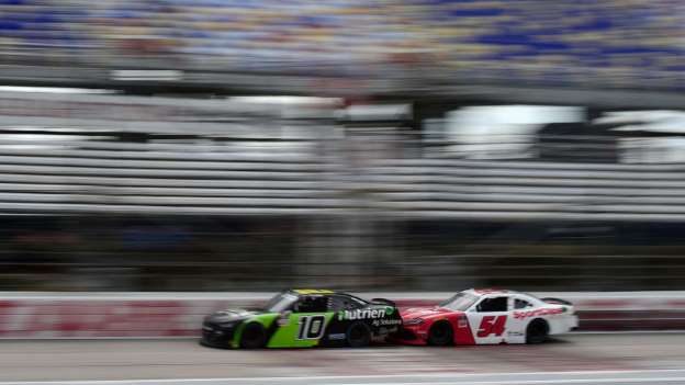 Brandon Jones wins Darlington Xfinity as Hamlin and Chastain collide