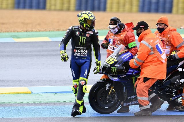 Rossi doesn't understand his crash in French GP