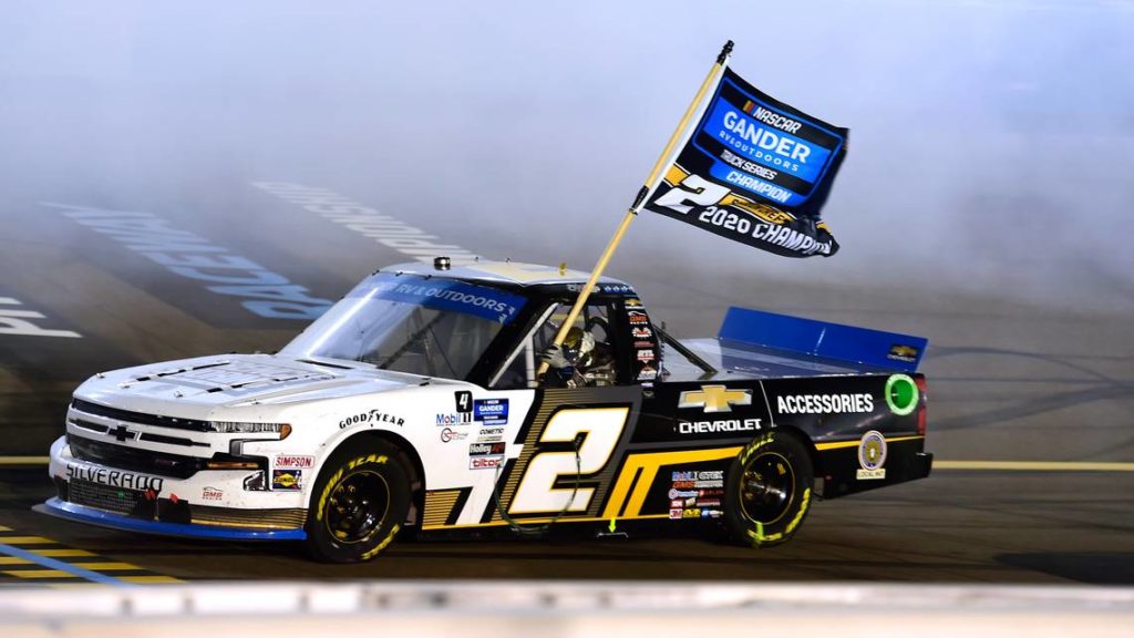 Sheldon Creed wins NASCAR Truck race at Phoenix as he takes the 2020 championship