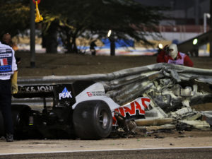 FIA puts a probe into Grosjean's crash as track changes are made