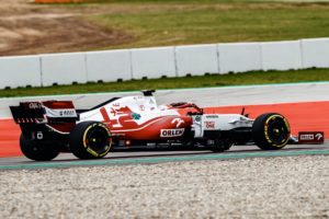 Alfa Romeo C41 hits the track at Catalunya for the first time