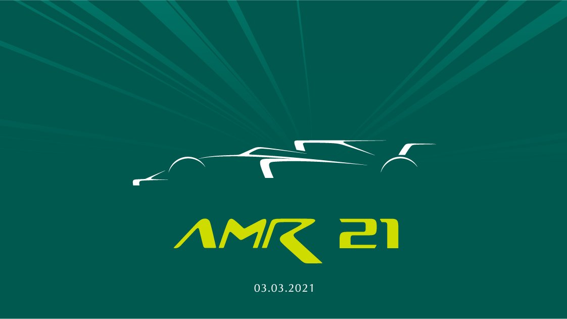 Aston Martin team reveal the name of their 2021 F1 car, the AMR21