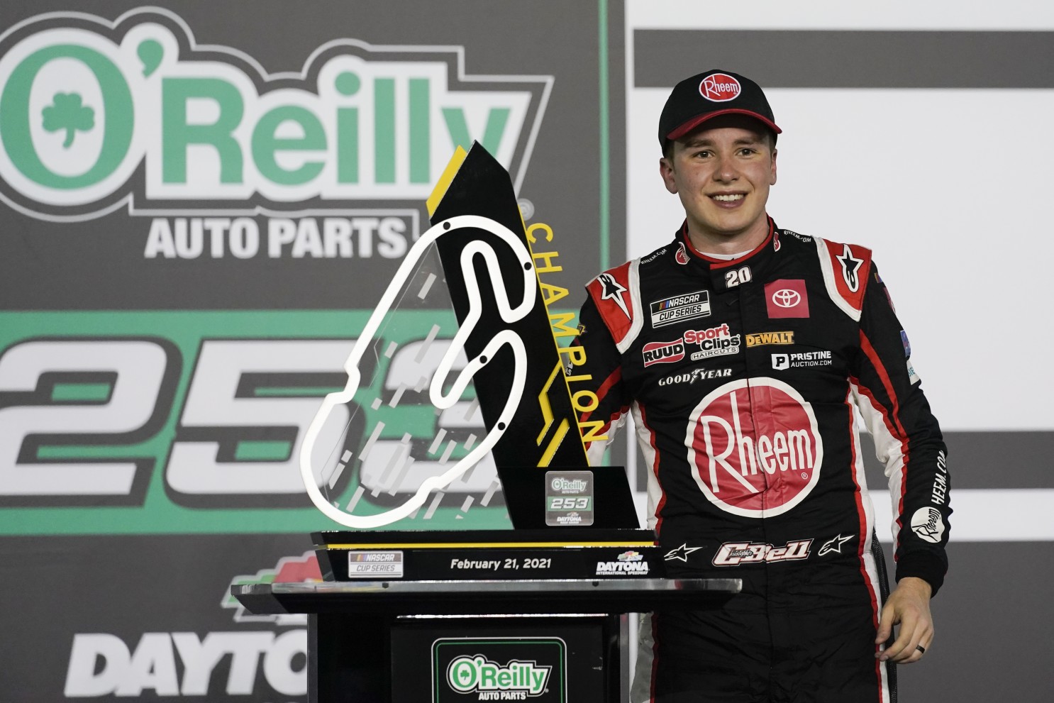 Christopher Bell gets his first win at Daytona