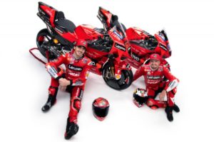 Ducati presents the 2021 MotoGP bikes with Miller and Bagnaia