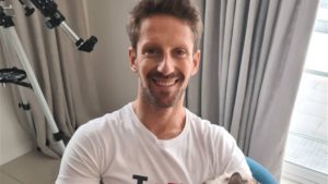 Grosjean talks of the pain he still feels after Bahrain accident