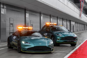 Aston Martin Vantage announced as official F1 safety car as the DBX becomes the Medical car