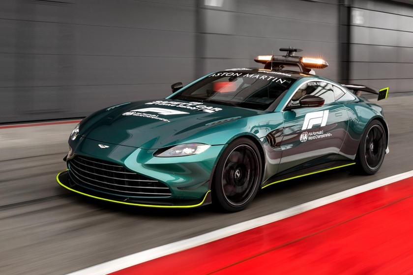 Aston Martin Vantage announced as official F1 safety car as the DBX becomes the Medical car