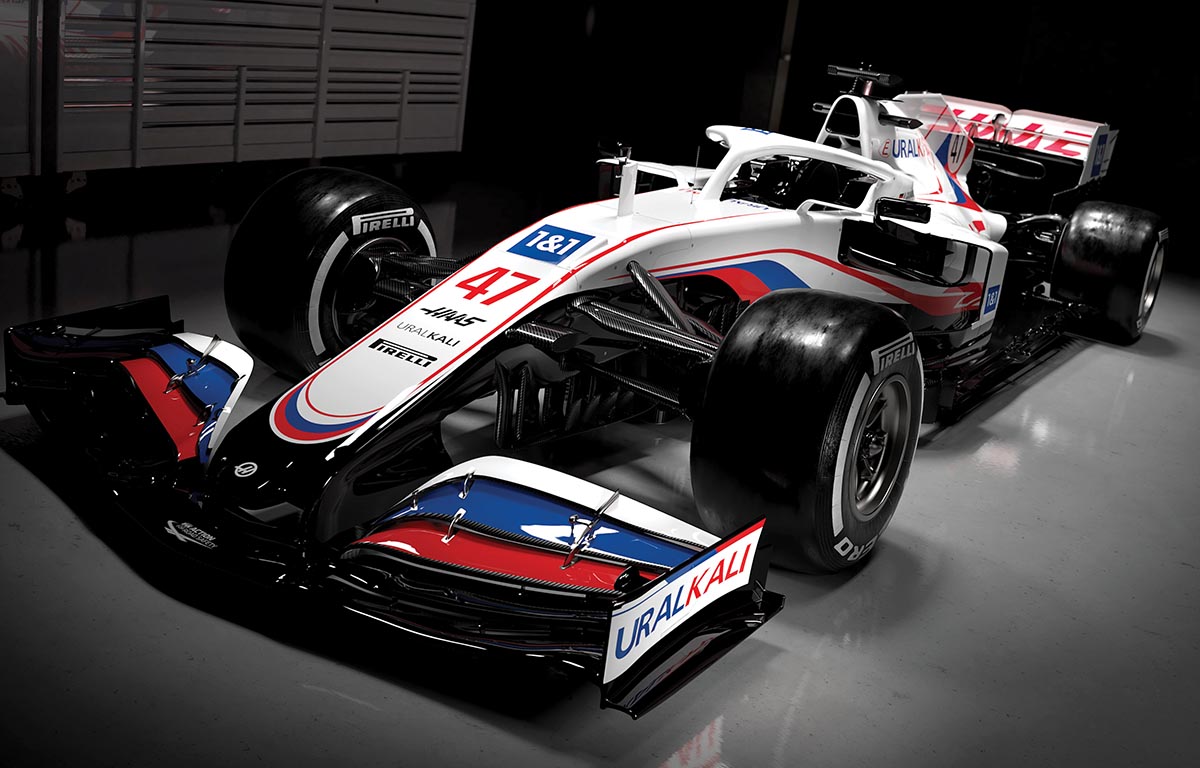 Haas unveils their 2021 car announcing Mazepin's father's firm Uralkali as their title sponsor