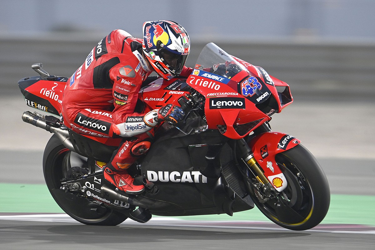 Jack miller tops the first day of the second Qatar MotoGP test after setting a record lap