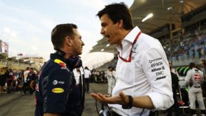 Wolff hits at Horner; 'We do the talking on the track'