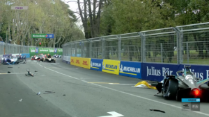 Rome E-Prix FP2 ends prematurely as Turvey crashes into Vergne and Jake Dennis