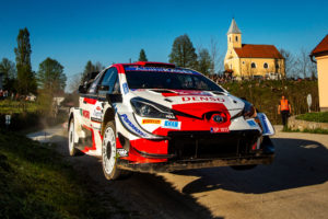 Toyota praises Ogier for victory after Croatia crash