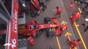 Leclerc out of Monaco GP due to gearbox issue