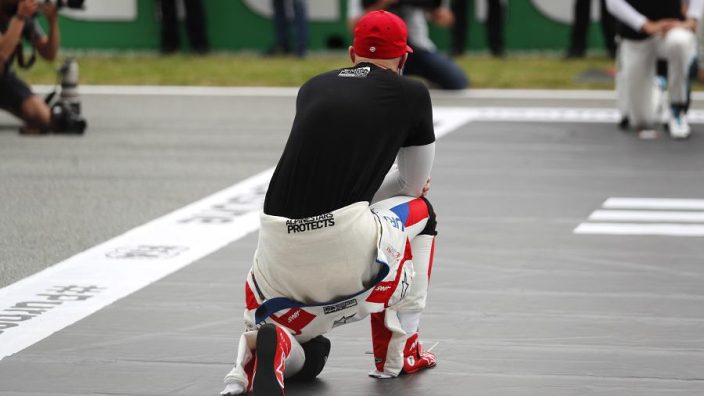 The reason behind Mazepin taking a knee in Spanish GP