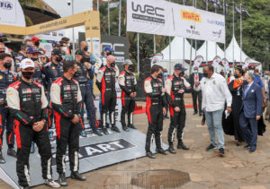 Kenyan president Uhuru Kenyatta flags off 2021 WRC in Nairobi