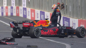 Verstappen puts blame on Pirelli for dangerous tyre burst in Baku