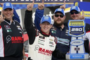 A.J. Allmendiger wins New Holland 250 Xfinity race at Michigan International Speedway