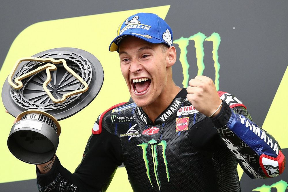 Quartararo wins British MotoGP as Espargaro gets Aprilia maiden podium