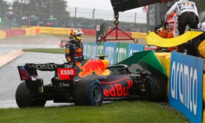 Sergio Perez given thumbs up to start Belgian GP from pitlane after formation lap crash