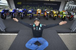 Hamilton and Norris give tribute to Valentino Rossi as he retires from MotoGP