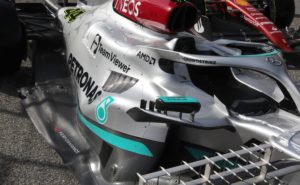 Mercedes sidepods turn heads in Bahrain testing