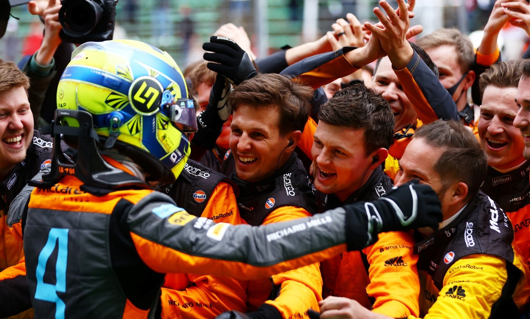 Lando Norris did not expect Imola podium after a poor season start