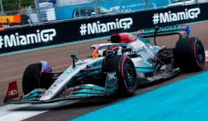 George Russell tops the second practice session in Miami, disaster for Verstappen