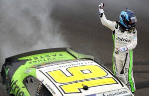 Allmendinger wins wet inaugural Xfinity race in Portland Raceway