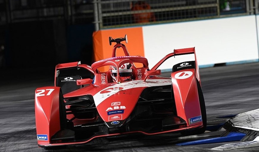 Jake Dennis takes London E-Prix pole as Giovinazzi finishes third