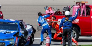 Bubba Wallace gets one race suspension for 'dangerous act of retaliation'