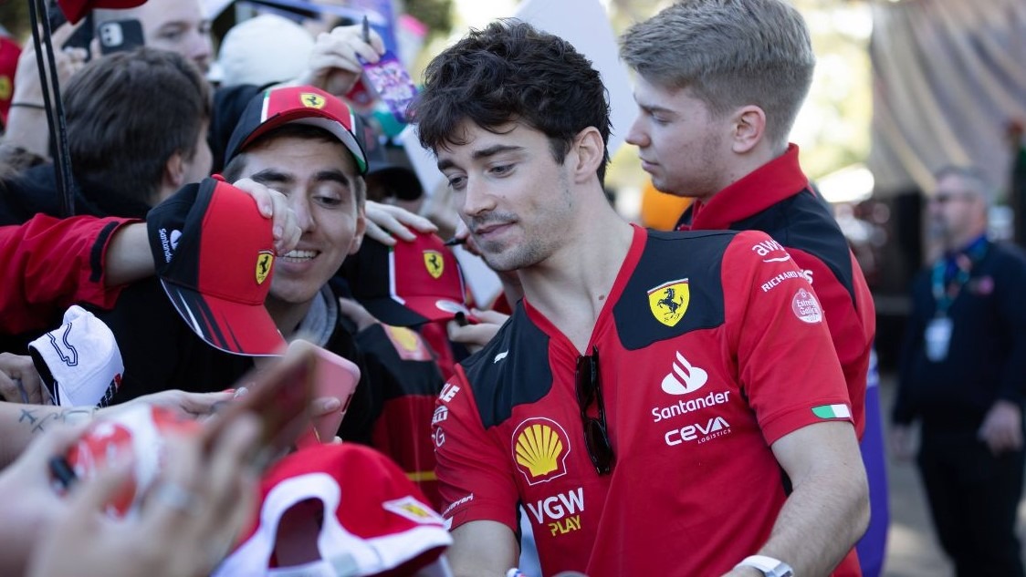 Leclerc asks for privacy after fans storm his doorstep