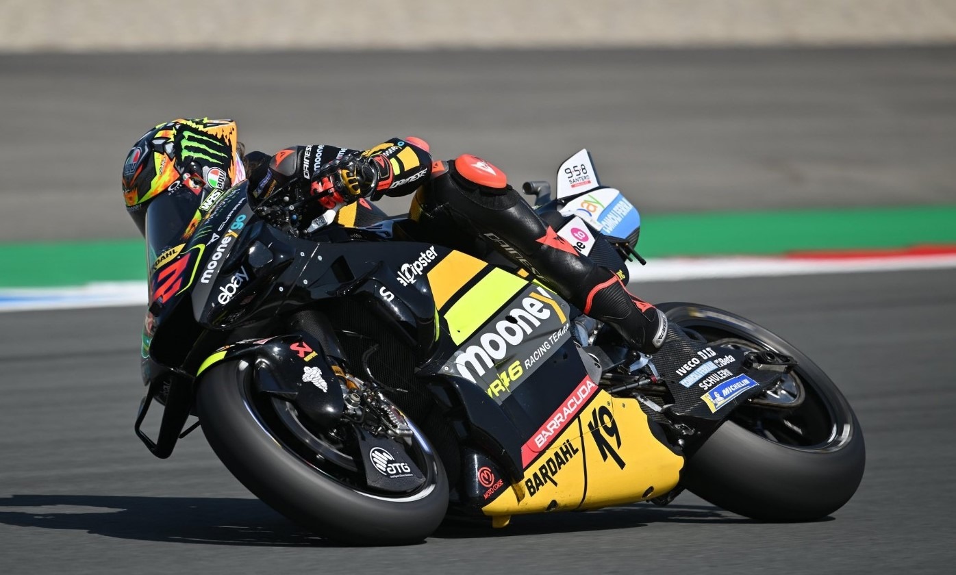 Marco Bezzecchi tops the opening practice in Assen