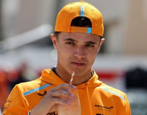 Lando Norris spotted with football star's ex-girlfriend