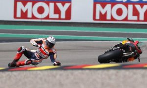 Marc Marquez and brother top the list of MotoGP crashes