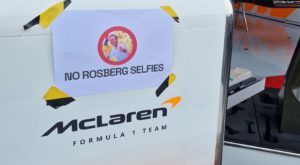 McLaren avoids Nico Rosberg curse by banning him from garage