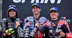 Alex Marquez wins British MotoGP sprint race