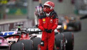 Leclerc addresses reports he has signed £160m contract with Ferrari