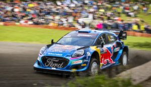 Ott Tanak wins Rally Finland's Super Special stage