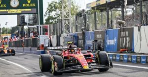 Sainz edges Norris to top Italian Grand Prix FP2, Perez crashes