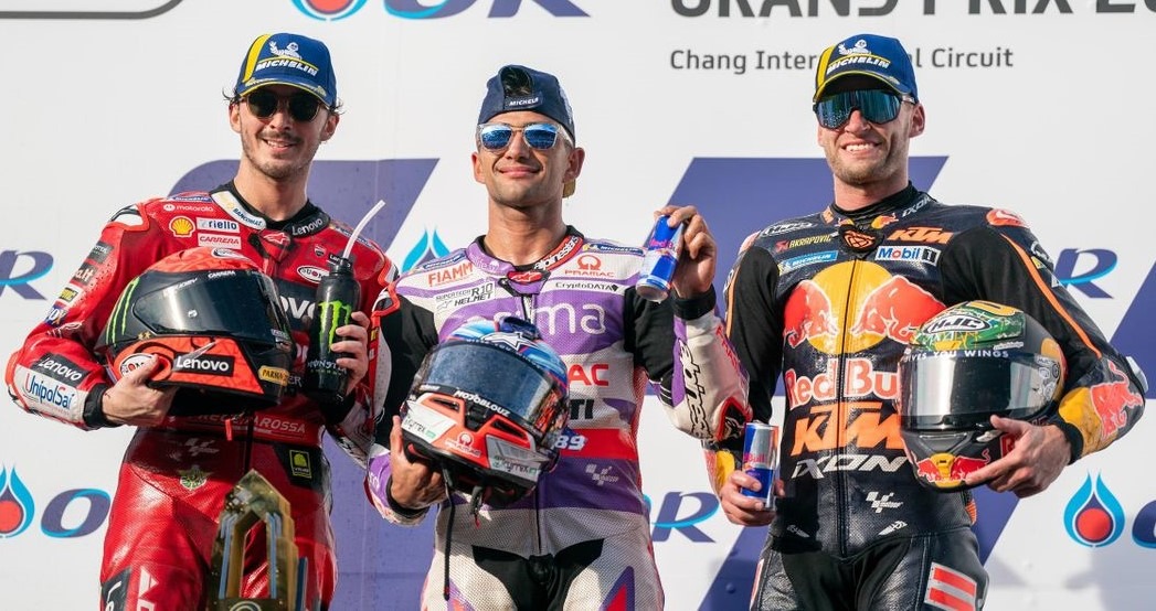 Jorge Martin pips Binder to win Thailand MotoGP