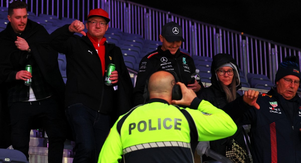 F1 fans enraged after getting ejected from Las Vegas Grand Prix