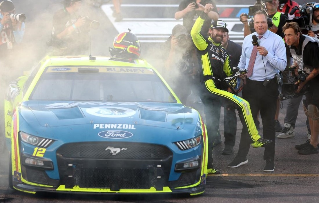 Ryan Blaney wins Cup title as Ross Chastain wins Phoenix finale