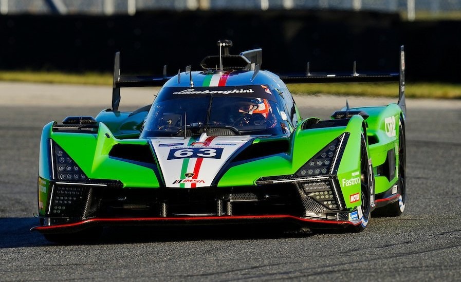 Lamborghini SC63 LMDh fastest after debut in Daytona