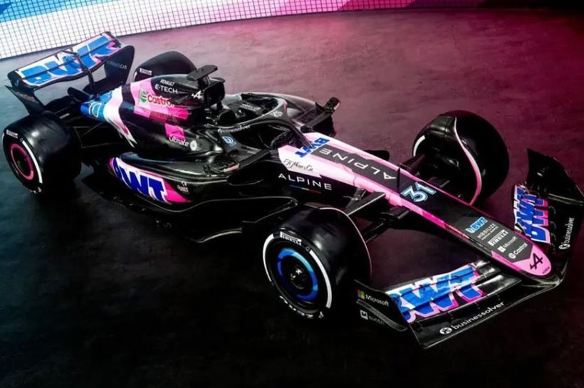 Alpine unveils their 2024 F1 contender