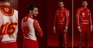 Ferrari reveals new race suits for 2024 F1