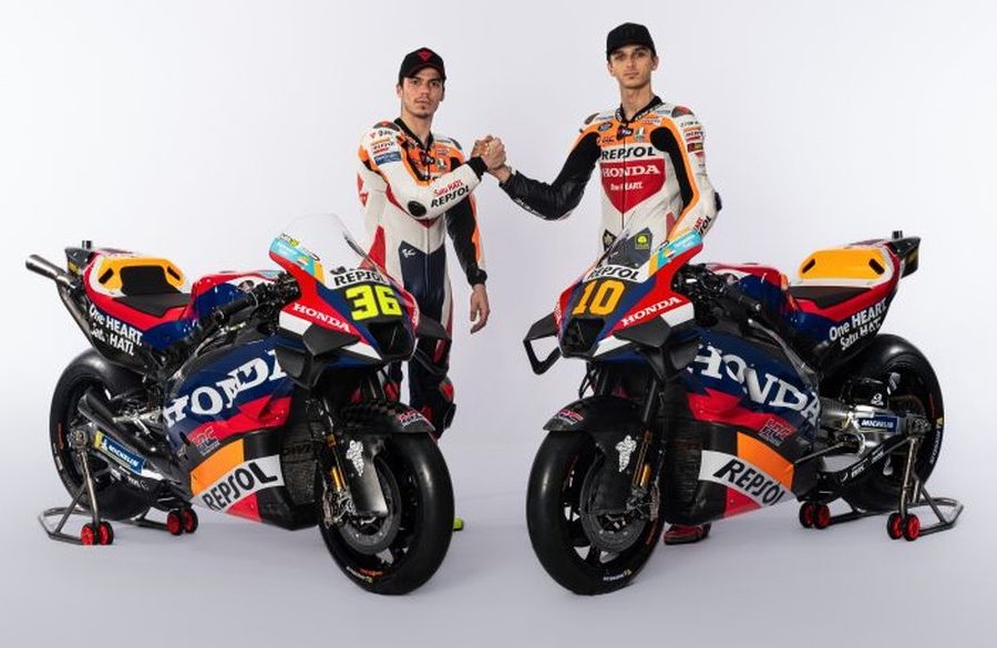 Repsol Honda unveils an entirely revamped livery for 2024 MotoGP