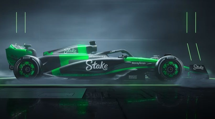 Stake F1 team unveils their livery for 2024