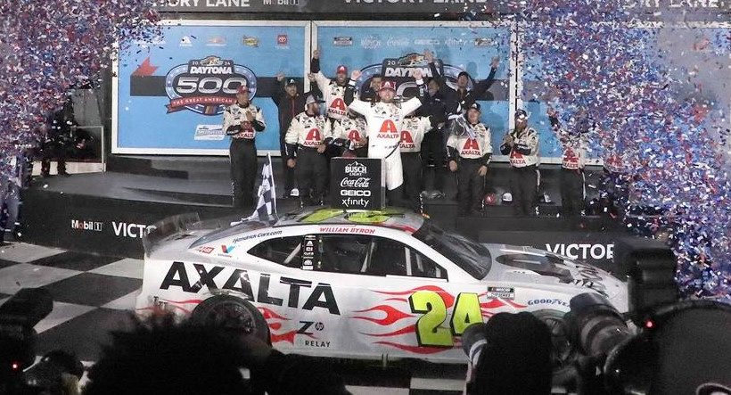 William Byron makes history with Hendrick Motorsports after winning chaotic Daytona 500